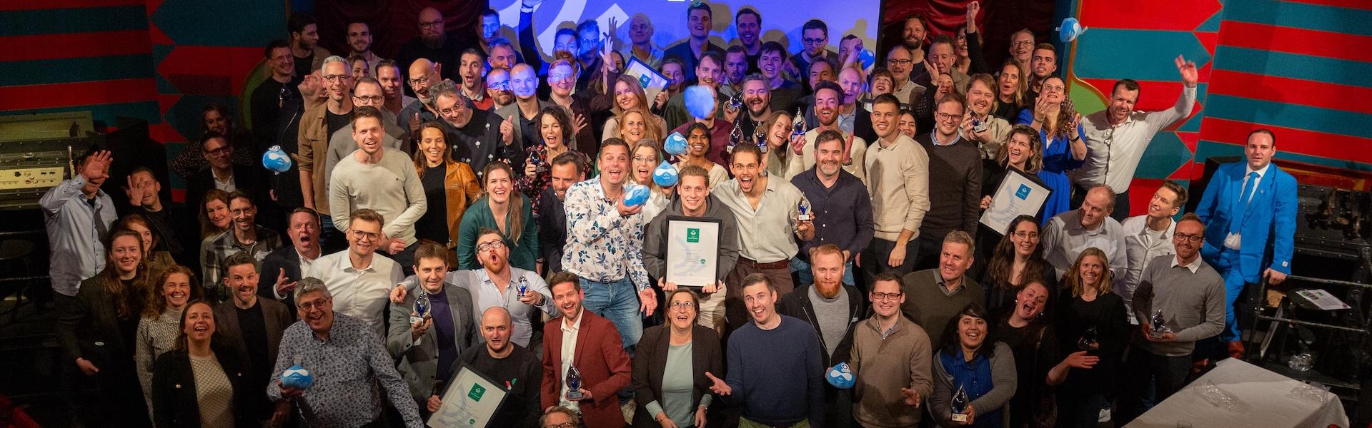 Groepsfoto Splash Awards 2025